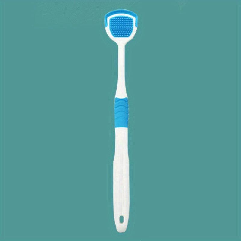 2pcs Tongue Scraper Reduce Bad Breath For Oral Care Silicone Tongue Cleaners