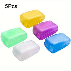 Portable Toothbrush Head Covers for Travel, Hiking, Camping - 5 Pack