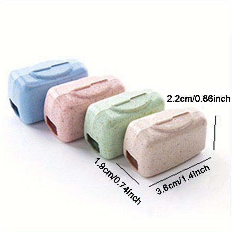 Portable Toothbrush Head Covers for Travel, Hiking, Camping - 5 Pack