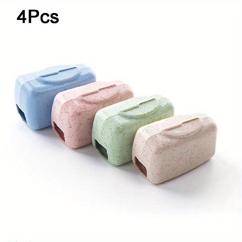 Portable Toothbrush Head Covers for Travel, Hiking, Camping - 5 Pack