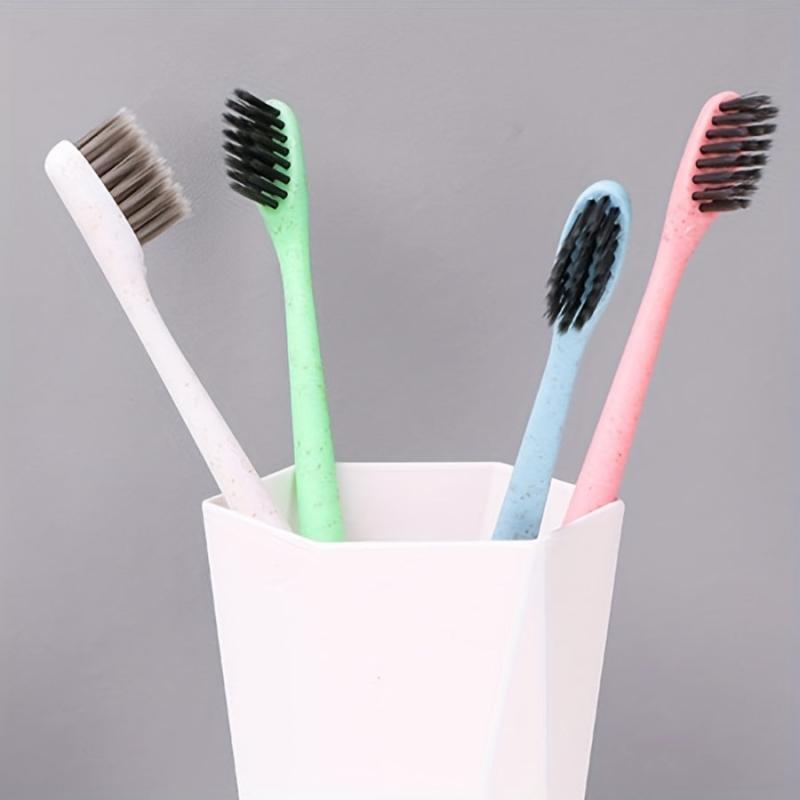 Colorful Soft Toothbrushes for Deep Oral Care, 10-pack