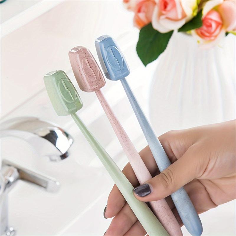 4pcs Portable Toothbrush Head Cover Case Storage Box Toothbrush Protector Cap