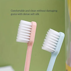 10pcs Extra Soft Bristle Toothbrushes for Sensitive Teeth Gums