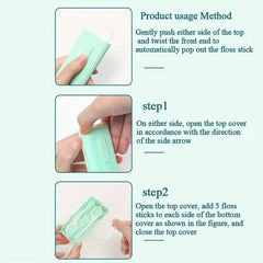 Automatic Dental Floss Pick Dispenser Box