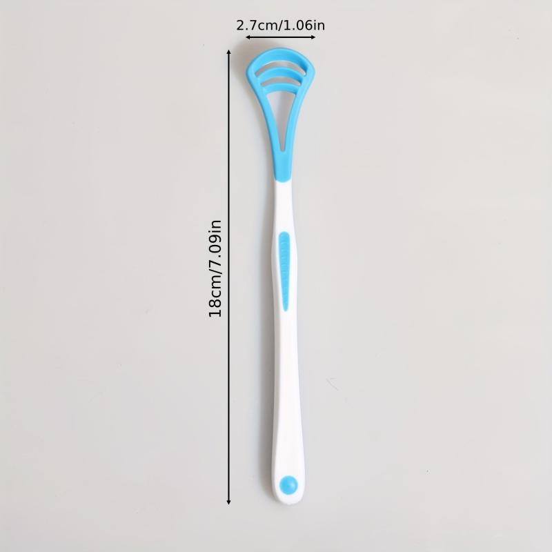 Silicone Tongue Scraper Oral Care Tool Adults