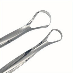 Stainless Steel Tongue Scraper for Oral Care - Reduce Bad Breath
