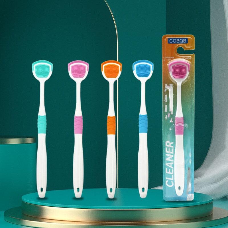 2pcs Tongue Scraper Reduce Bad Breath Oral Care