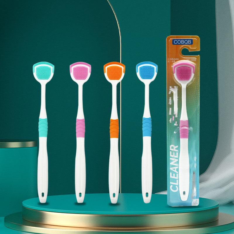 2pcs Tongue Scraper Reduce Bad Breath Oral Care