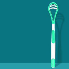 Silicone Tongue Scraper for Oral Care - Reduce Bad Breath