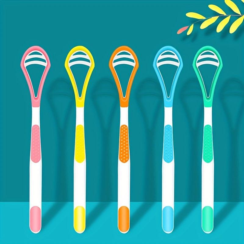 Silicone Tongue Scraper for Oral Care - Reduce Bad Breath
