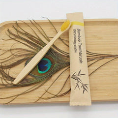 11pcs Bamboo Toothbrushes Soft Bristles Deep Clean Oral Care Daily Life