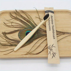 11pcs Bamboo Toothbrushes Soft Bristles Deep Clean Oral Care Daily Life
