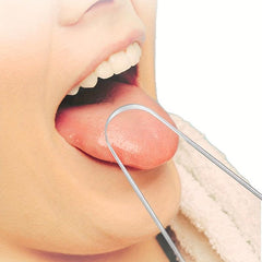 Stainless Steel Tongue Scraper for Fresh Breath