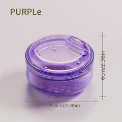 Denture Braces Bath Case Cup Box Holder Cleaner False Teeth Storage