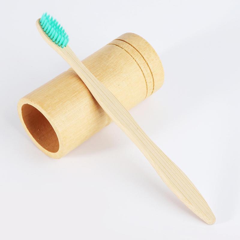 10pcs Bamboo Toothbrushes Soft Bristles Oral Care Home
