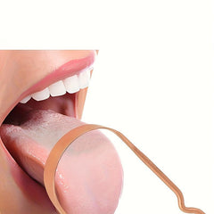 Copper U-shaped Tongue Scraper Reduce Bad Breath Oral Care Tool