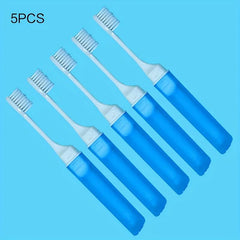 Disposable Foldable Travel Toothbrush Soft Manual Toothbrush Extra Soft Bristles