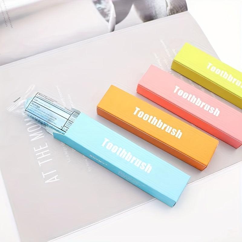 Disposable Foldable Travel Toothbrush Soft Manual Toothbrush Extra Soft Bristles