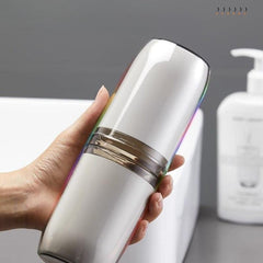 Travel Toothbrush Storage Box Gargle Cup Toothpaste Holder