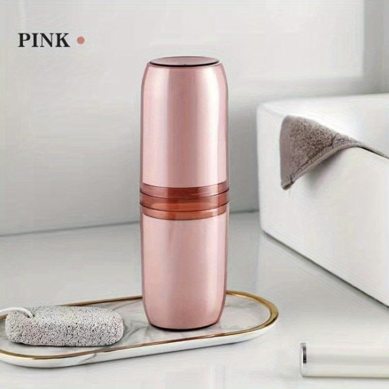 Travel Toothbrush Storage Box Gargle Cup Toothpaste Holder