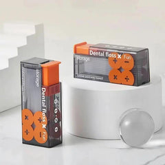 Dental Floss Picks Dispenser Storage Box - Portable Floss Holder Case