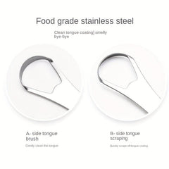Stainless Steel Tongue Scraper for Oral Care