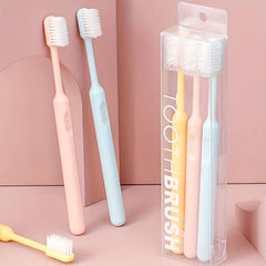 10pcs Soft Bristle Manual Toothbrushes Oral Care Adults Home Daily Cleaning