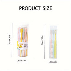 10pcs Soft Bristle Manual Toothbrushes Oral Care Adults Home Daily Cleaning