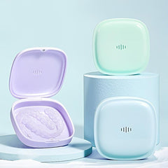 Denture Braces Bath Case Cup Box Holder | False Teeth Storage Container