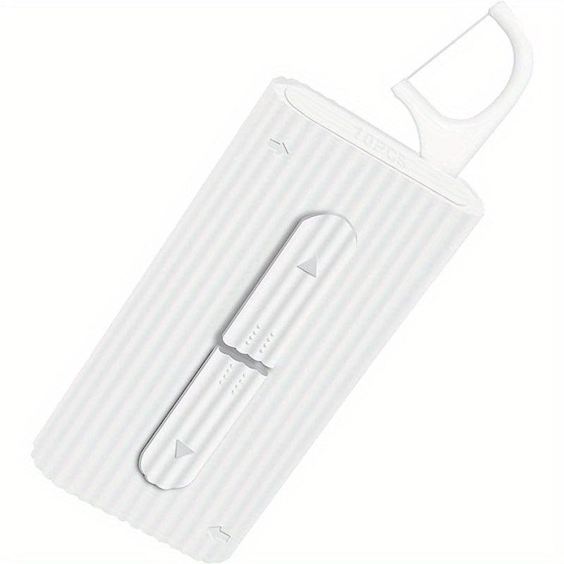 Dental Floss Portable Case Storage 10 Picks Adult Floss In Box