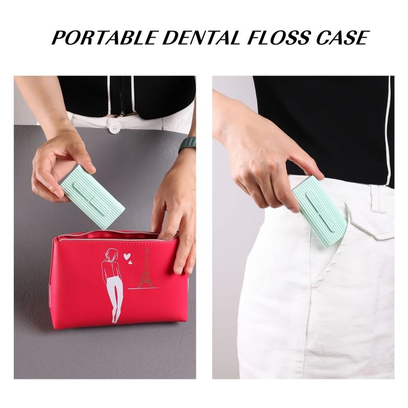 Dental Floss Portable Case Storage 10 Picks Adult Floss In Box