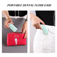 Dental Floss Portable Case Storage 10 Picks Adult Floss In Box
