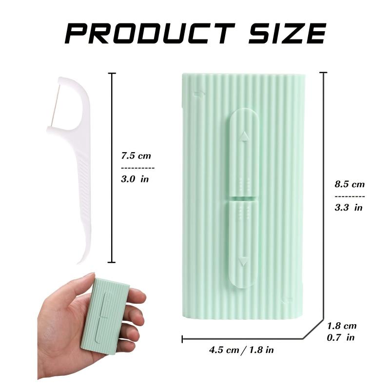 Dental Floss Portable Case Storage 10 Picks Adult Floss In Box