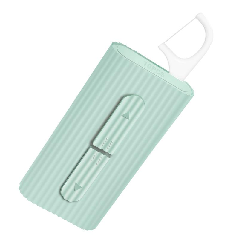 Dental Floss Portable Case Storage 10 Picks Adult Floss In Box