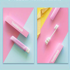 Portable Foldable Travel Toothbrush Soft Manual Toothbrushes