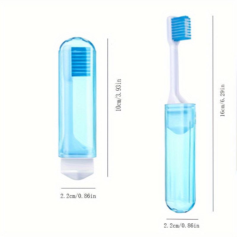 Portable Foldable Travel Toothbrush Soft Manual Toothbrushes