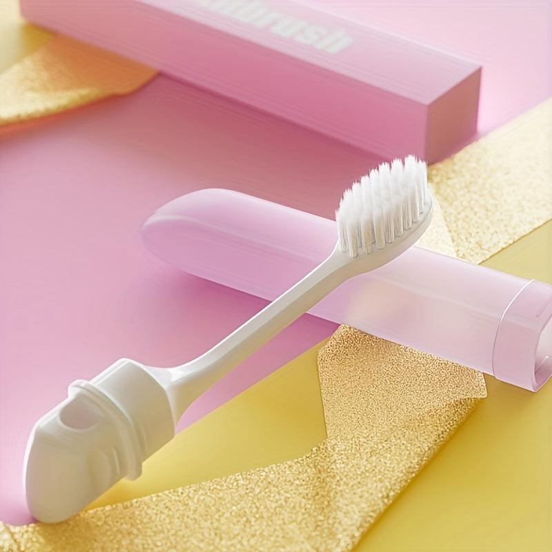 Portable Foldable Travel Toothbrush Soft Manual Toothbrushes