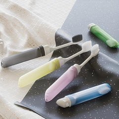 Portable Foldable Travel Toothbrush Soft Manual Toothbrushes