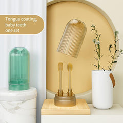 Gargle Cup Toothbrush Mouthwash Cup Holder Mug Home Bathroom Travel