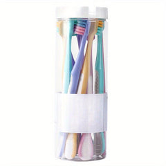 10pcs Tongue Scraping Toothbrushes for Oral Care at Home for Adults