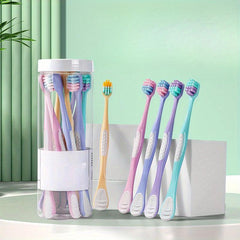 10pcs Tongue Scraping Toothbrushes for Oral Care at Home for Adults
