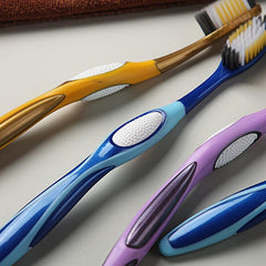 8 Soft Filament ToothBrush Rounded Brush Head For Adults