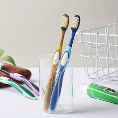 8 Soft Filament ToothBrush Rounded Brush Head For Adults