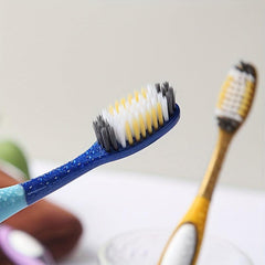 8 Soft Filament ToothBrush Rounded Brush Head For Adults
