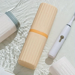 Portable Travel Toothbrush Storage Box Gargle Cup
