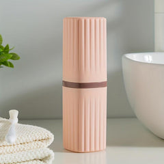 Portable Travel Toothbrush Storage Box Gargle Cup