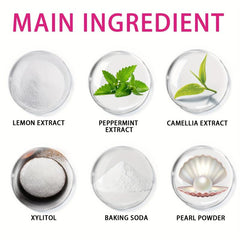 Mint Teeth Whitening Powder Teeth Polishing Tooth Deep Cleaning Powder