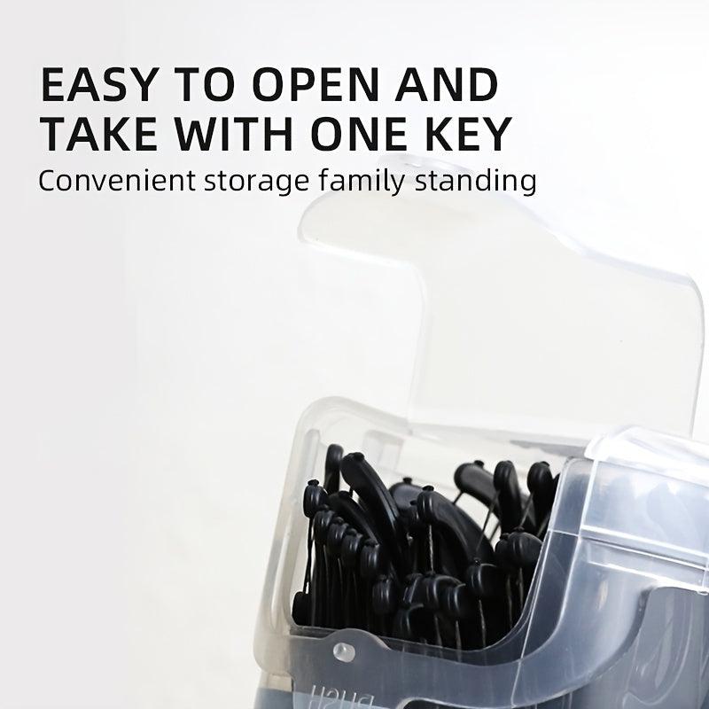 100pcs Dental Floss Picks Oral Cleaning Teeth Line For Adults