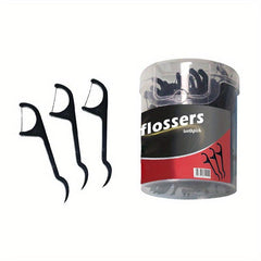 100pcs Dental Floss Picks Oral Cleaning Teeth Line For Adults