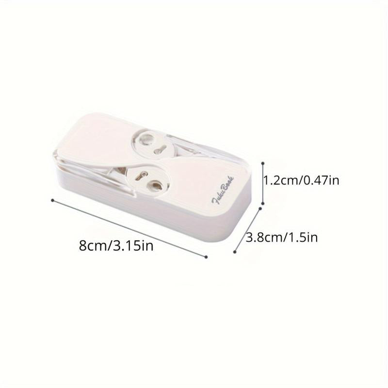 Portable Double Ended Dental Floss with Dispenser and Storage Box
